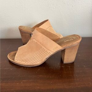 TOMS Women's Majorca Mules in Sandstorm 9.5